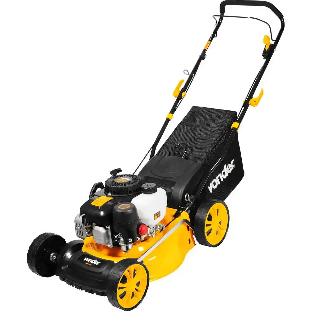 Cortador de grama gasolina 2 HP corte 16 POL com recolhedor MGV-162 Vonder — fotografia de referência