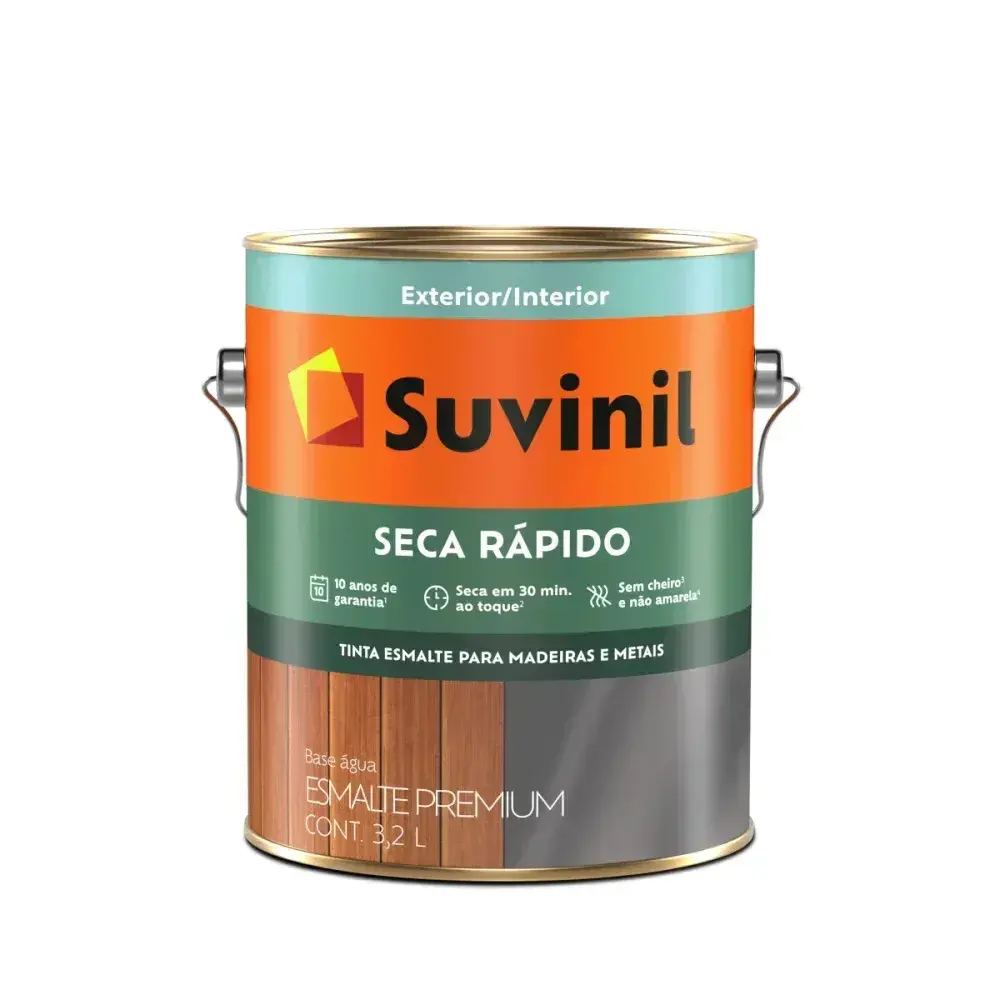 Esmalte seca rápido acetinado C2 3,2L suvinil Suvinil Selfcolor — fotografia 2