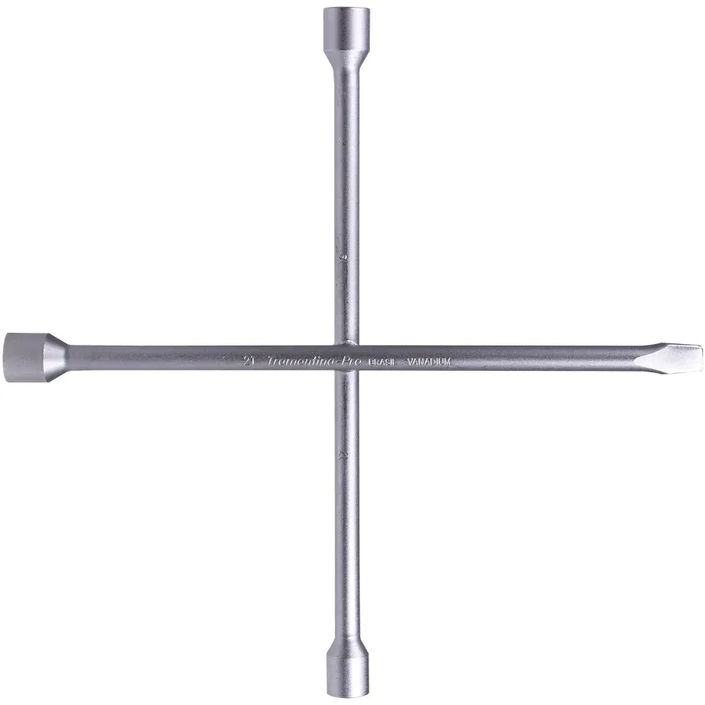 Chave de roda cruz com espátula 17X19X21 mm Tramontina — fotografia de referência