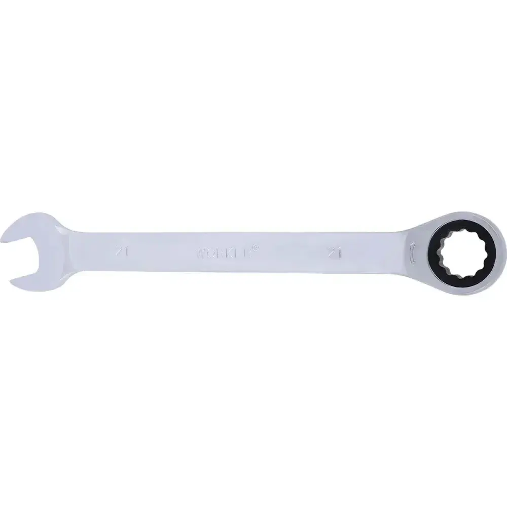 Chave combinada com catraca cromo vanádio 21MM Worker — fotografia 7