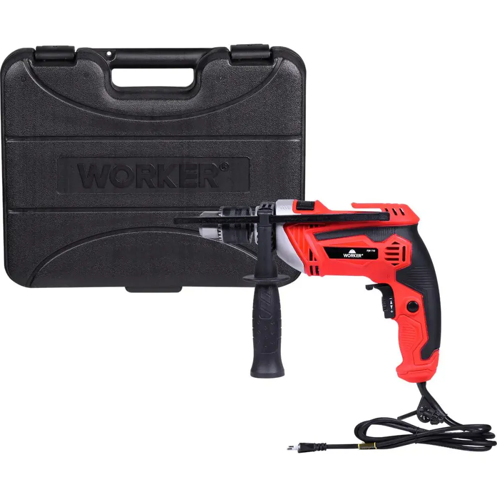 Furadeira de impacto 1/2 13MM 3000RPM 710W 127V Worker