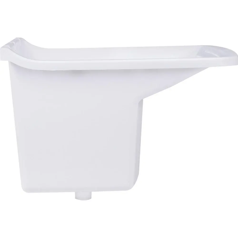 Tanque de plástico branco 20L 470X480X350MM Herc — fotografia 3