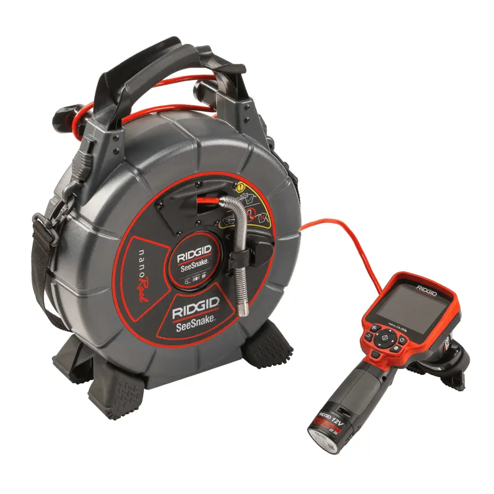 Câmera nanorrel N85S sistema CA-350 Ridgid