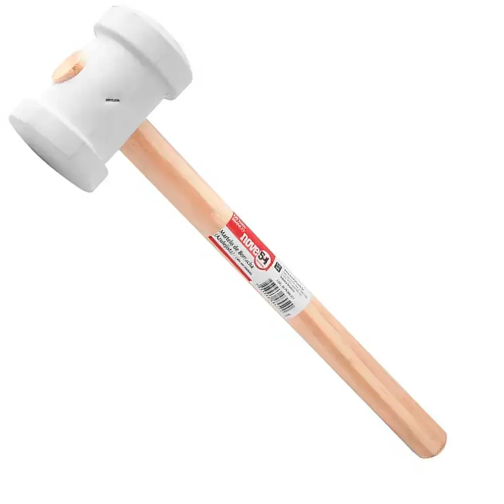 Martelo de borracha 60 MM para azulejista branco 3079000604 Nove54 — fotografia de referência