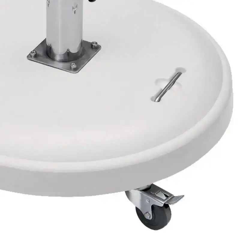 Base em concreto para ombrellone 50 KG com rodas haste 40. 48 e 58 MM 26001 BEL — fotografia 3