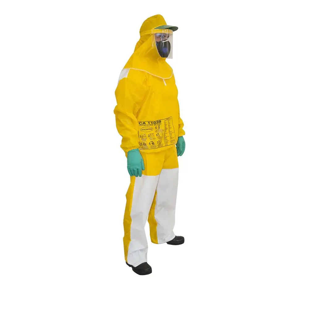 Conjunto agricultura Descartes amarelo tam g — fotografia de referência