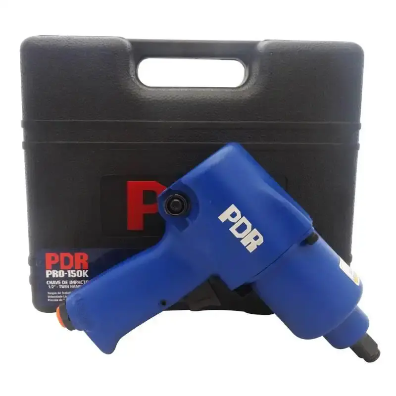 Chave de Impacto Pneumática 1/2 POL 59 Kgfm c/ Maleta e Kit Soquetes Pro-150K LDR2 — fotografia 2