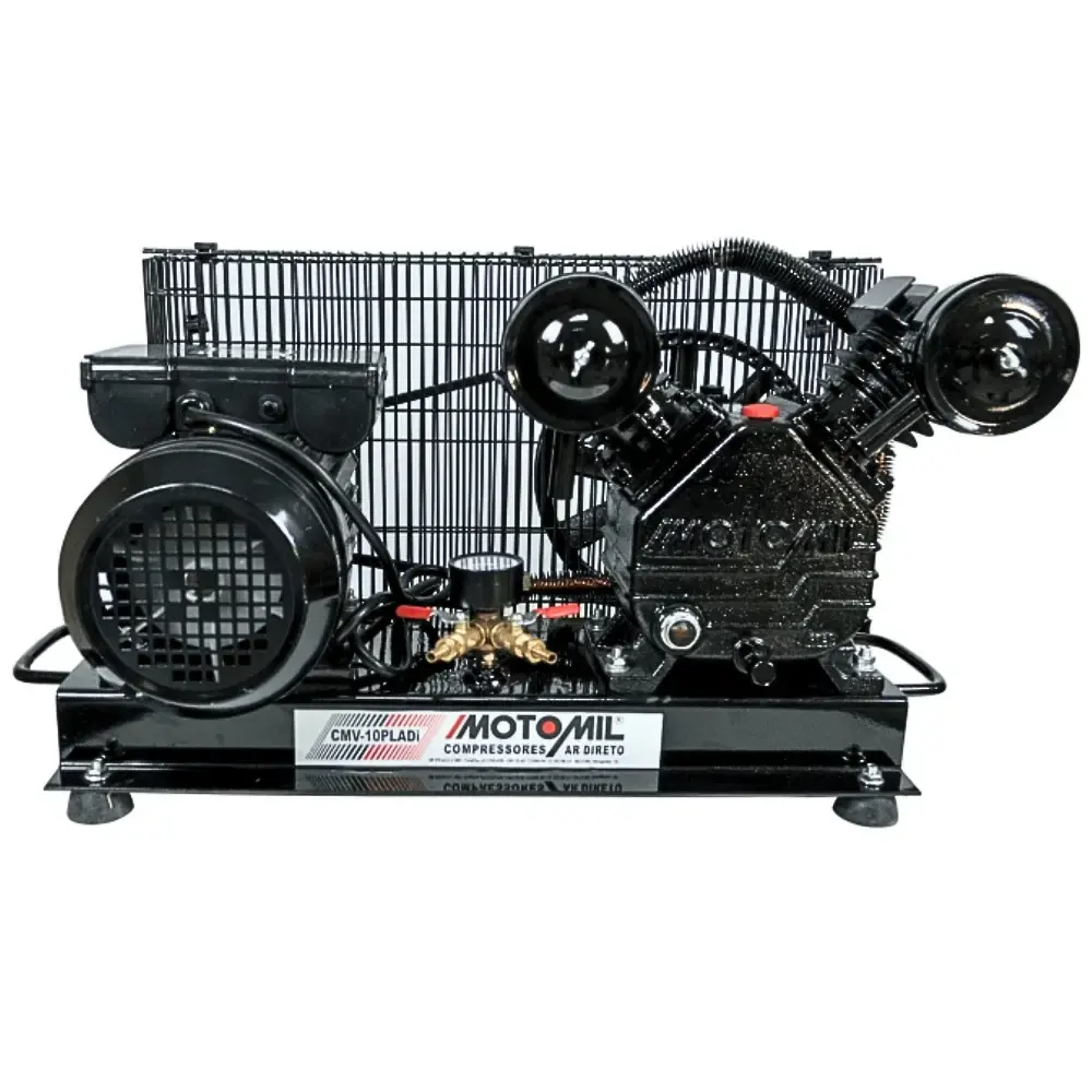 Compressor ar direto para poço artesiano 2 HP 10 pés 283 l bivolt MotoMil