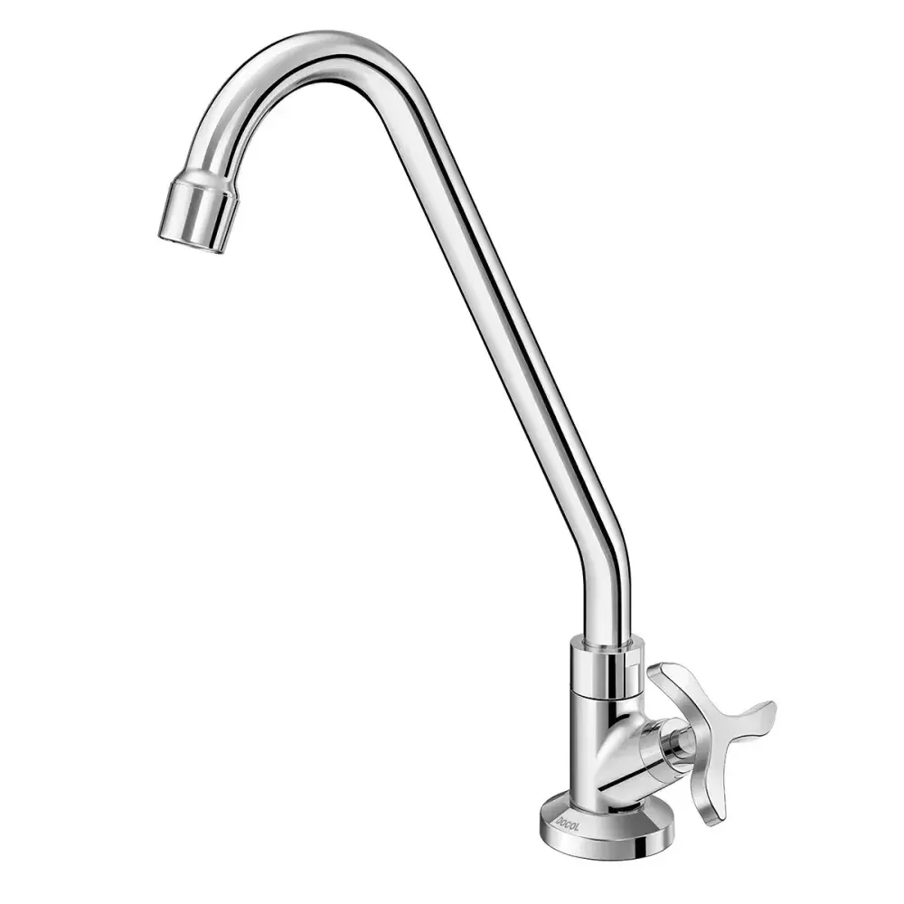 Torneira para cozinha de mesa nova pertutti 1/2 Docol — fotografia 2