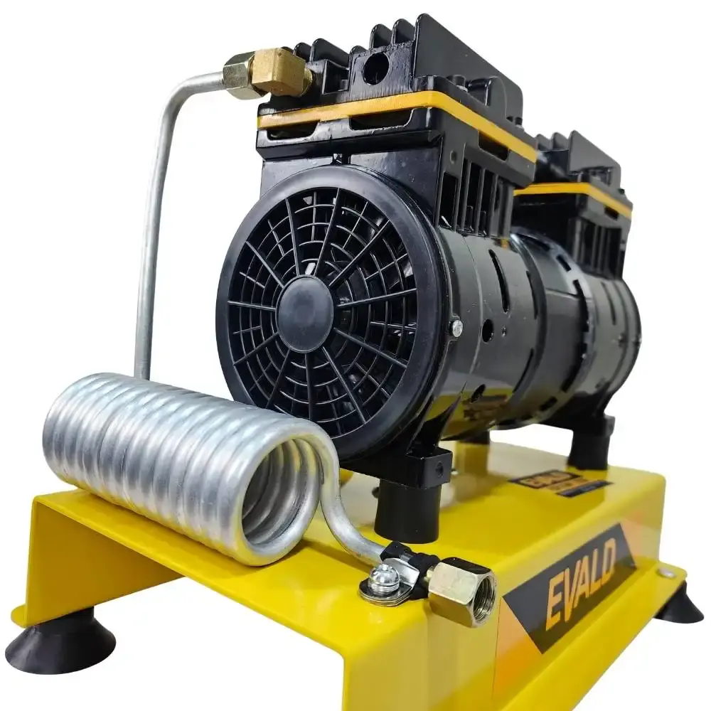 Compressor ar direto 1,0 HP para poço artesiano silencioso sem óleo ECPA1HP Evald 110 V — fotografia 3