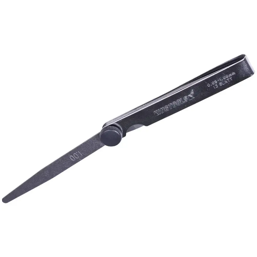 Calibrador de folga 13 lâminas 0,05-1MM 600,010 kingtools King Tools — fotografia 7