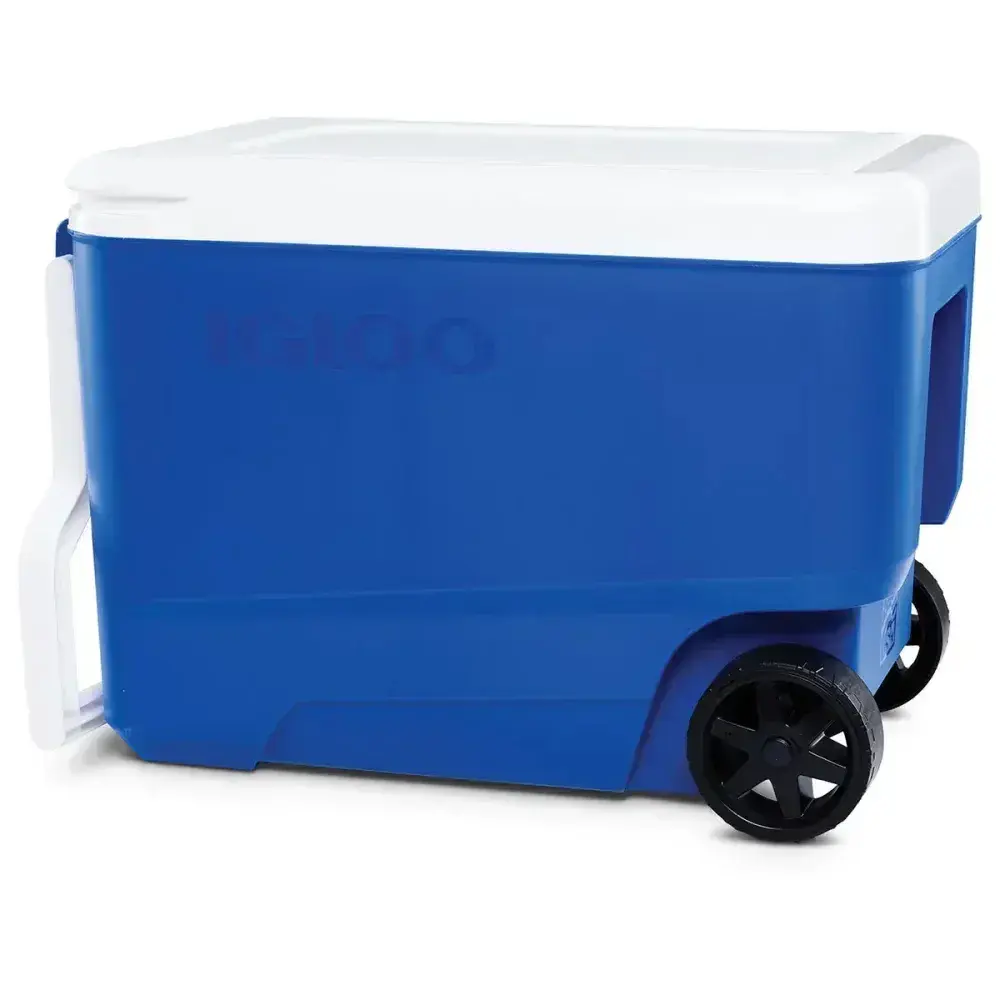 Caixa térmica wheelie cool azul 36L Igloo — fotografia 4