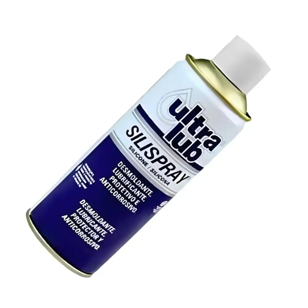 Silicone Spray SILISPRAY Butano 250 g Com 6 Unidades ULTRALUB — fotografia 3