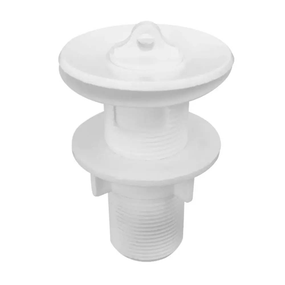 Válvula lavatório universal branca 1 Plastilit — fotografia de referência