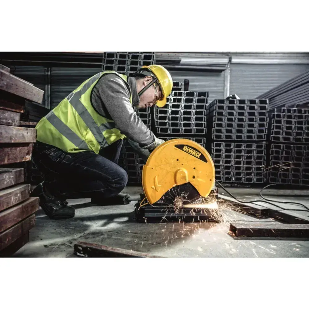 Serra de corte rápido 14 2300W eixo 1 4.000 rpm Dewalt — fotografia 5