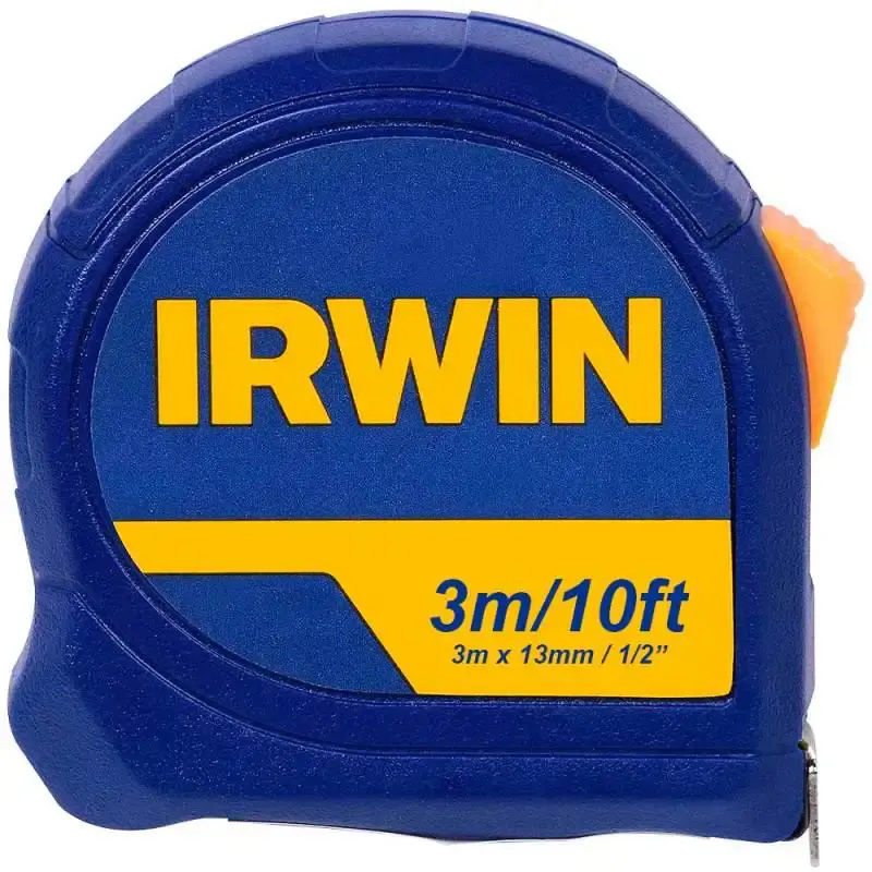Trena standard 3 metros em aço com trava IW13946 Irwin — fotografia de referência
