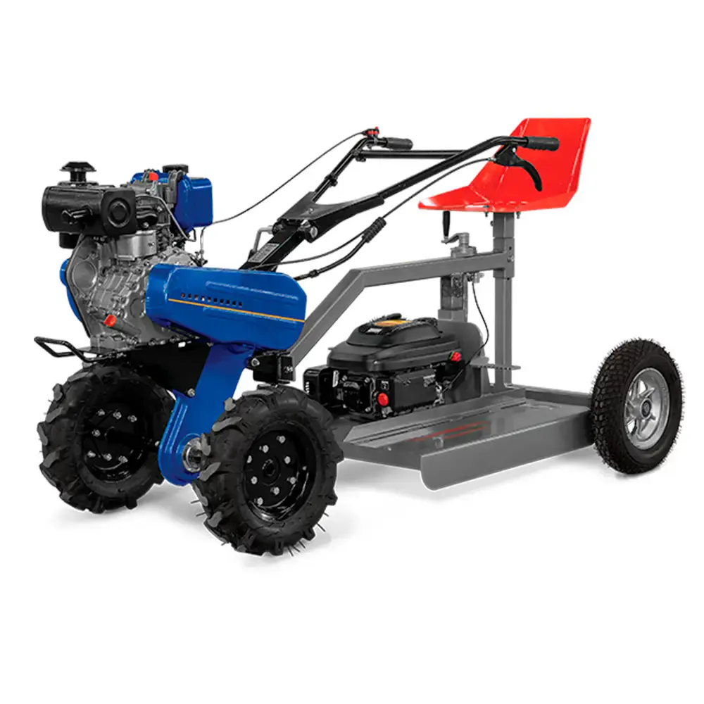 Aparador de Grama Traseiro para Motocultivador TT90R-XP e TT90-XP-U AGT-700M c/ Motor MÁQUINA FORT — fotografia 3