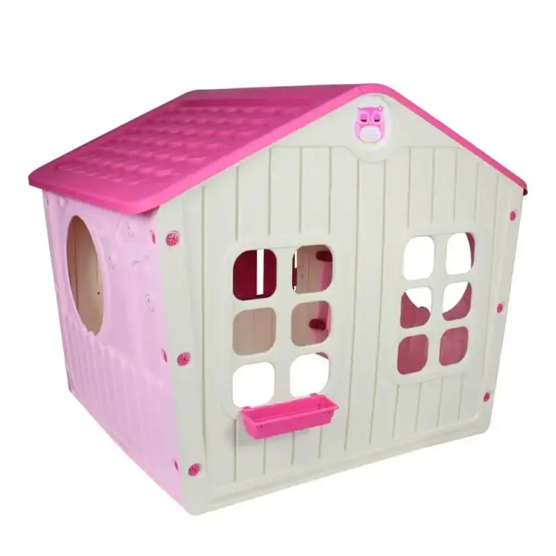 Casinha de brinquedo pink BEL — fotografia 3