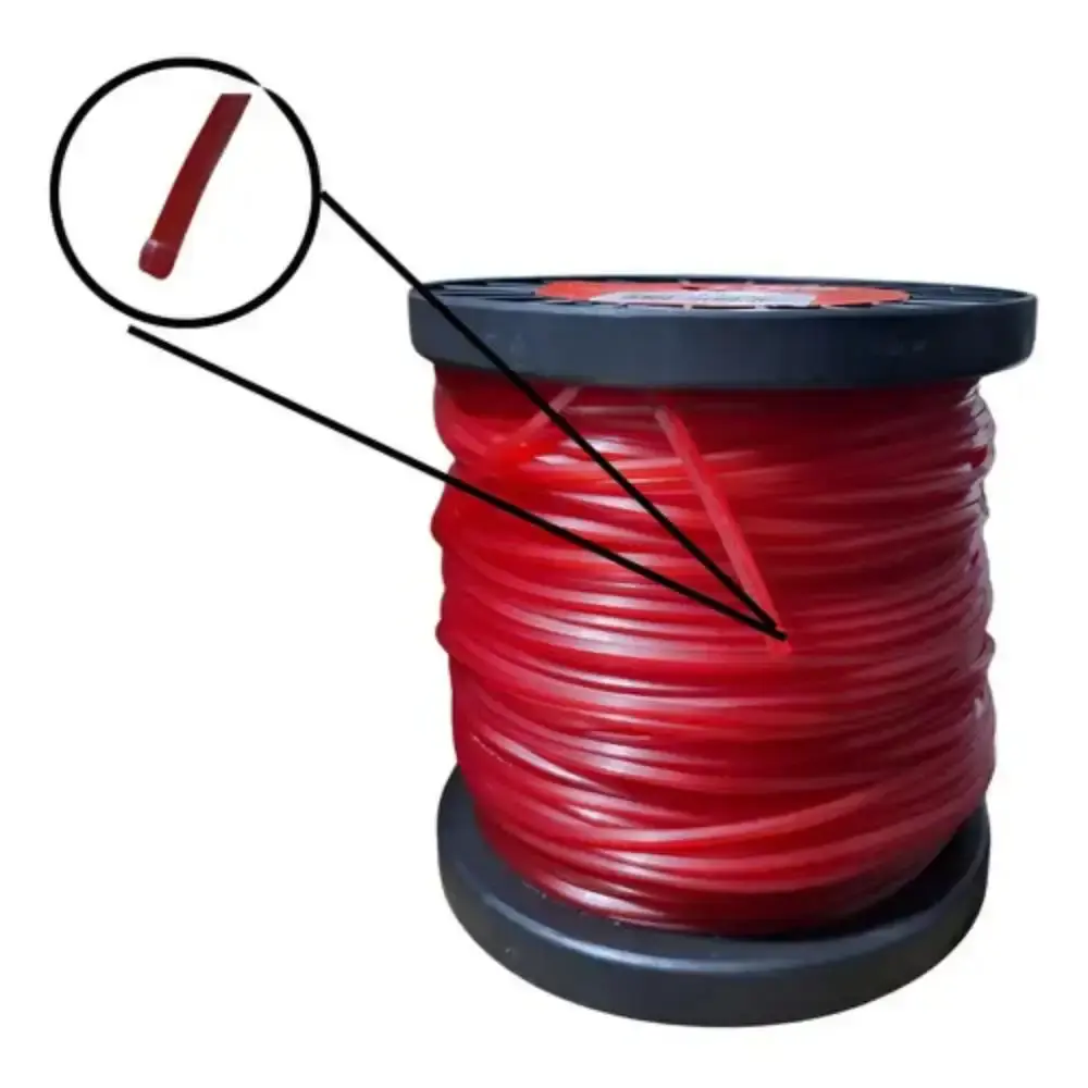 Bobina de fio de nylon quadrado 3MM 190M Toyama — fotografia 4