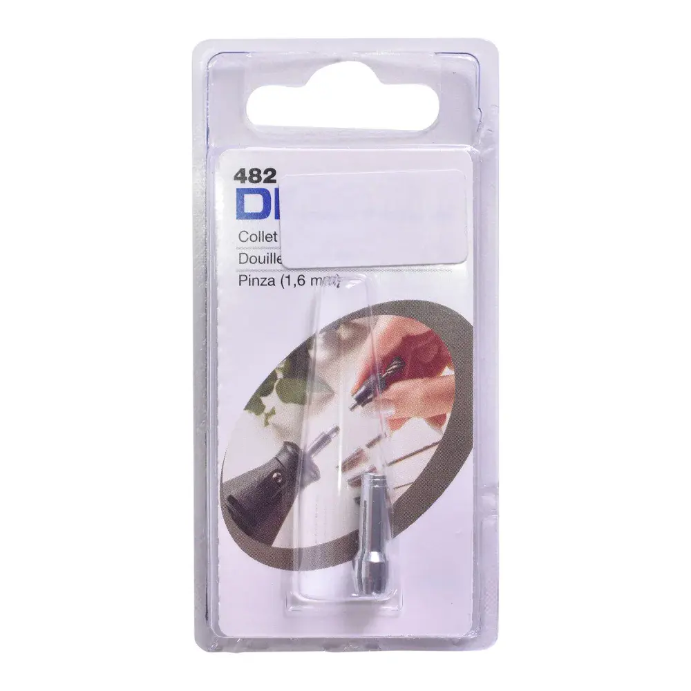 Pinça com eixo flexível 1,6MM 1/16" modelo 482 Dremel — fotografia 5