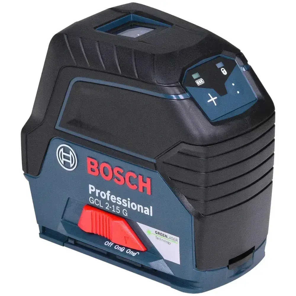 Nível a laser profissional verde gcl 2-15G 15M Bosch — fotografia 12