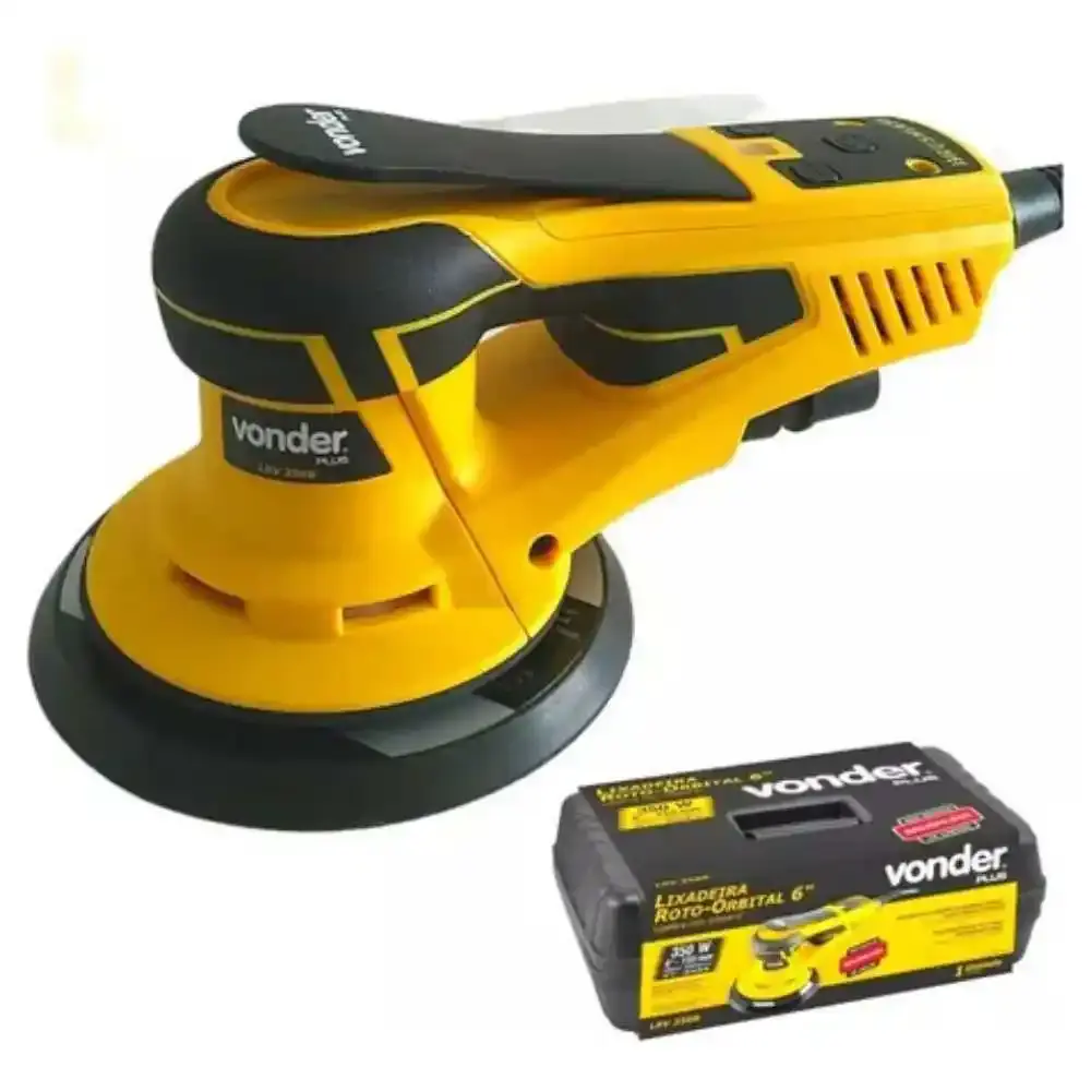 Lixadeira roto orbital 6 POL LRV 350B 127V/220V Vonder 220 V — fotografia 10
