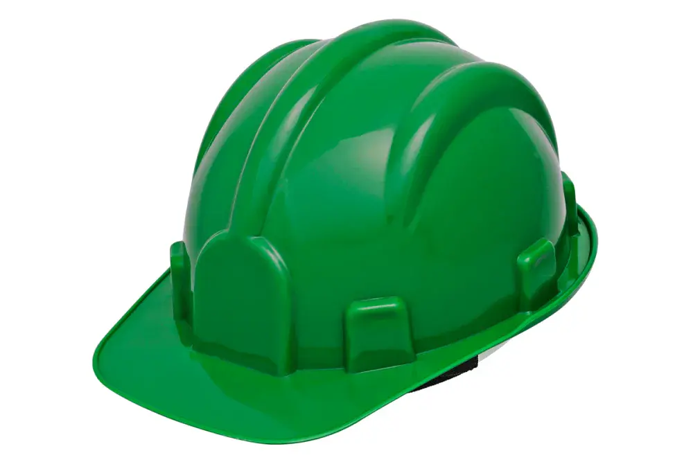 Capacete construção com carneira verde delta plus Deltaplus