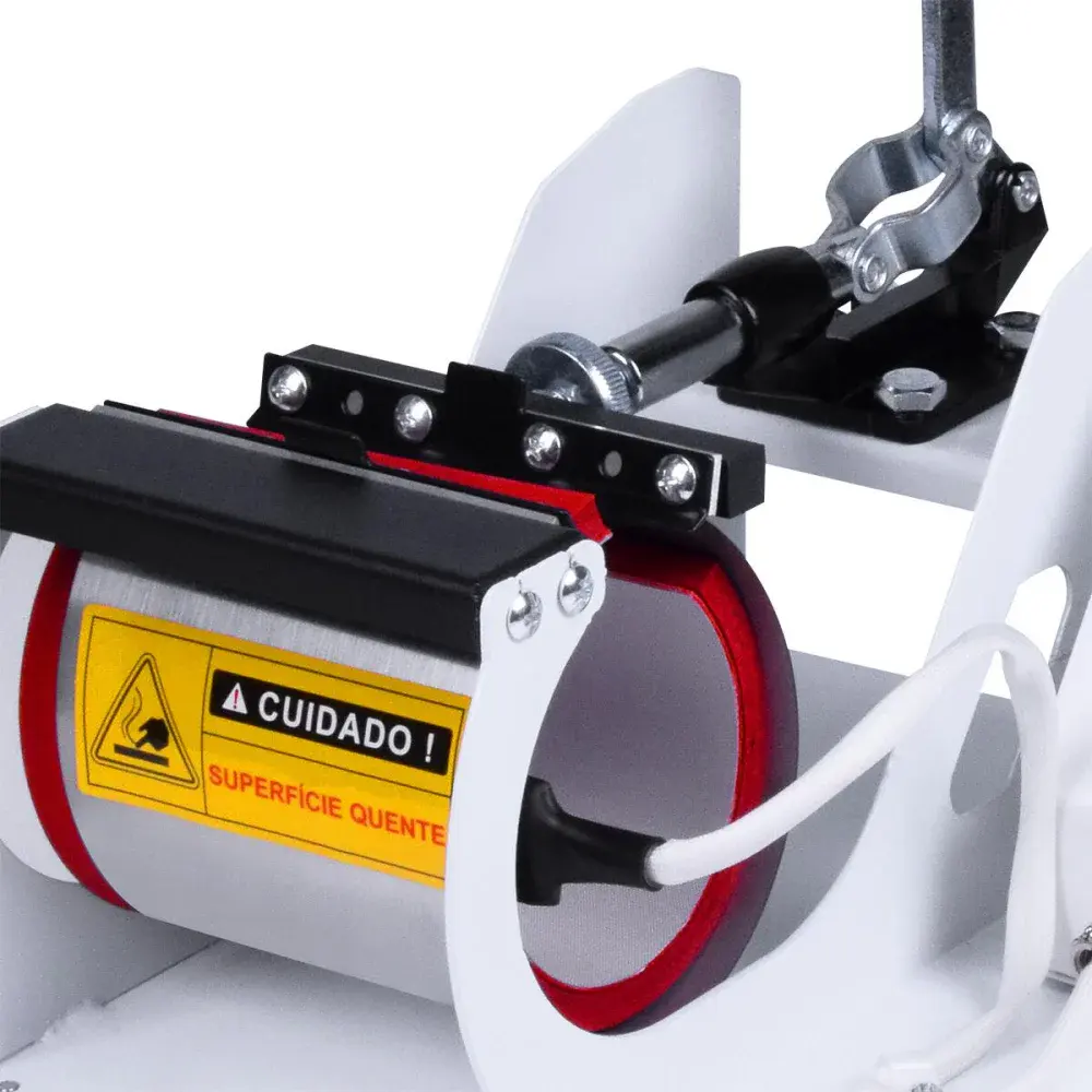 Prensa térmica para sublimação 220V Bumafer — fotografia 4