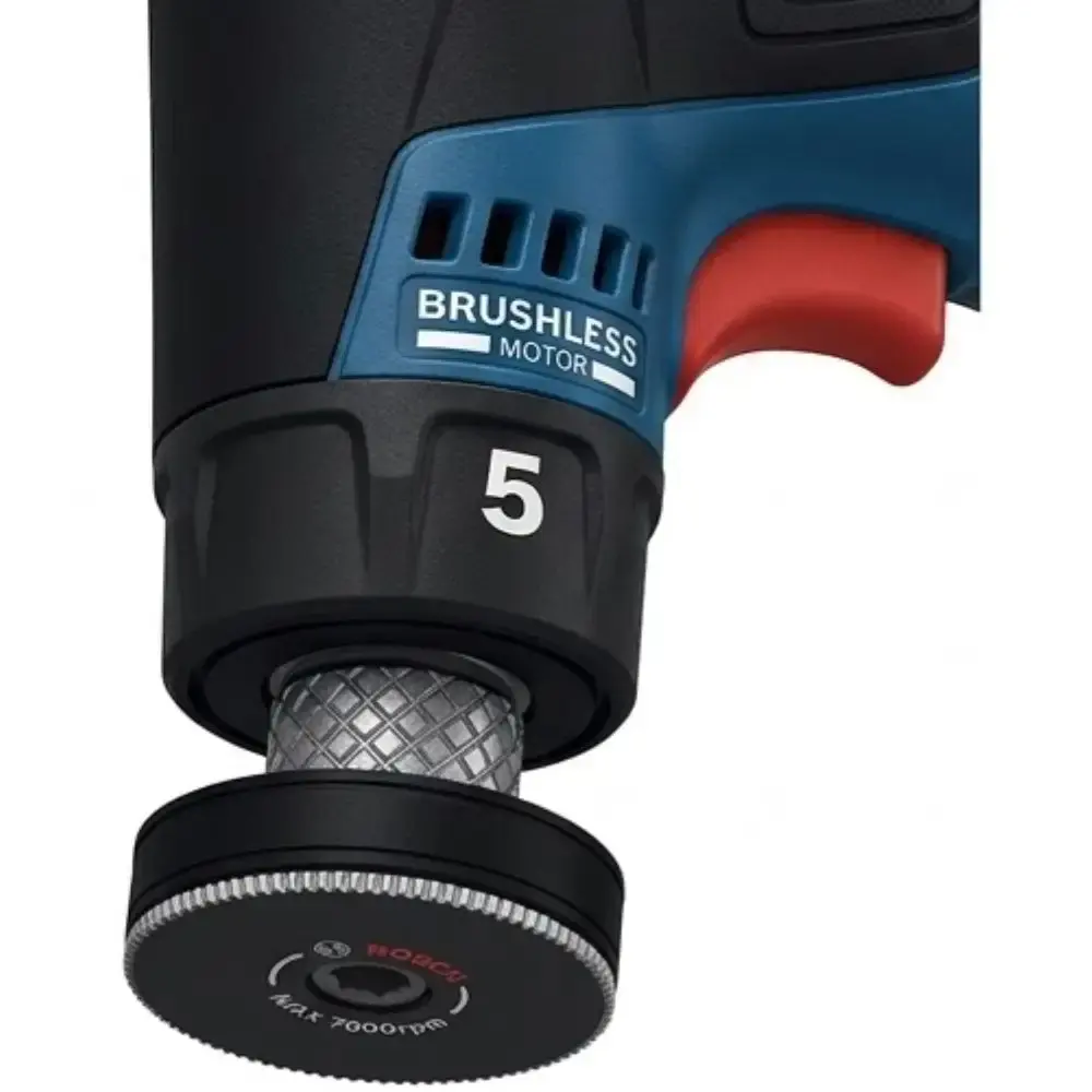 Lixadeira roto orbital 12V pro gex 1.1/4 POL sem bateria e sem carregador Bosch — fotografia 3