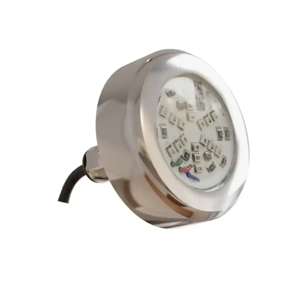 Luminária LED 9W inox RGB eco 1,5 metros Sodramar — fotografia 4