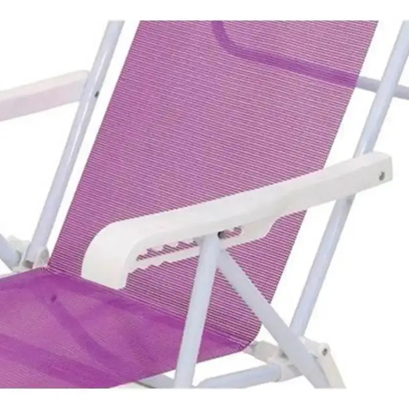 Cadeira de praia e piscina reclinável 8 posições 2290 lilas sannet Mor — fotografia 3