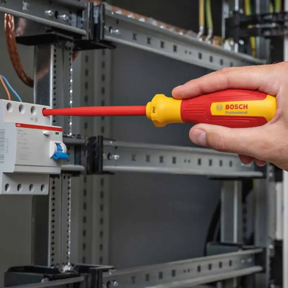 Chave de Fenda SL 5,5 x 100 milímetros Isolada para 1.000 volts BOSCH — fotografia 5