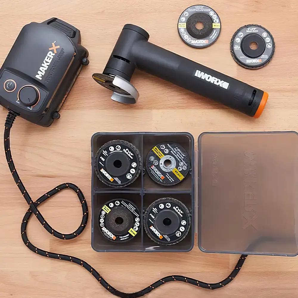 Kit mini discos de lixa abrasivos e de corte WA7213 Worx — fotografia 5