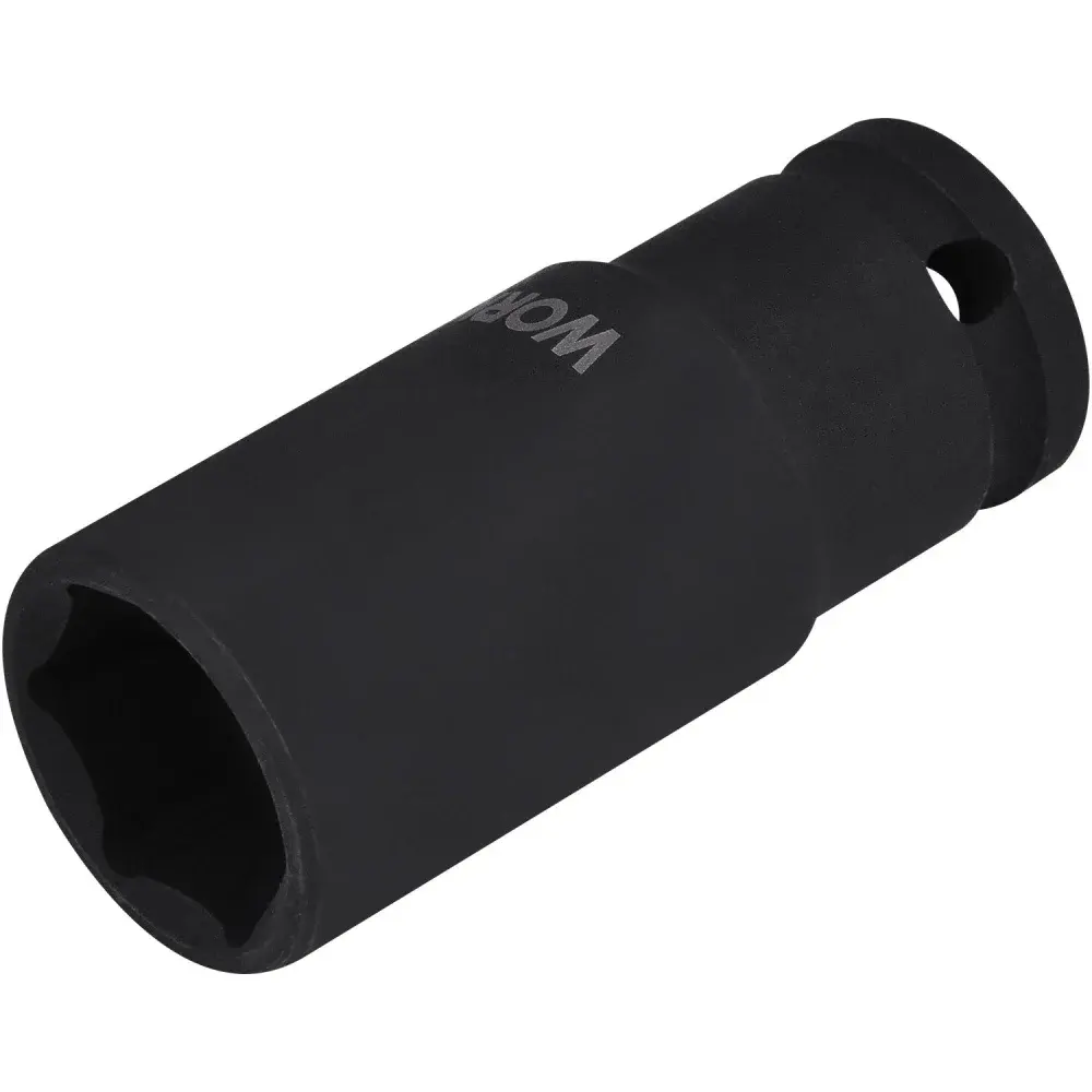 Soquete sextavado de impacto longo encaixe 1/2 24MM Worker — fotografia 4