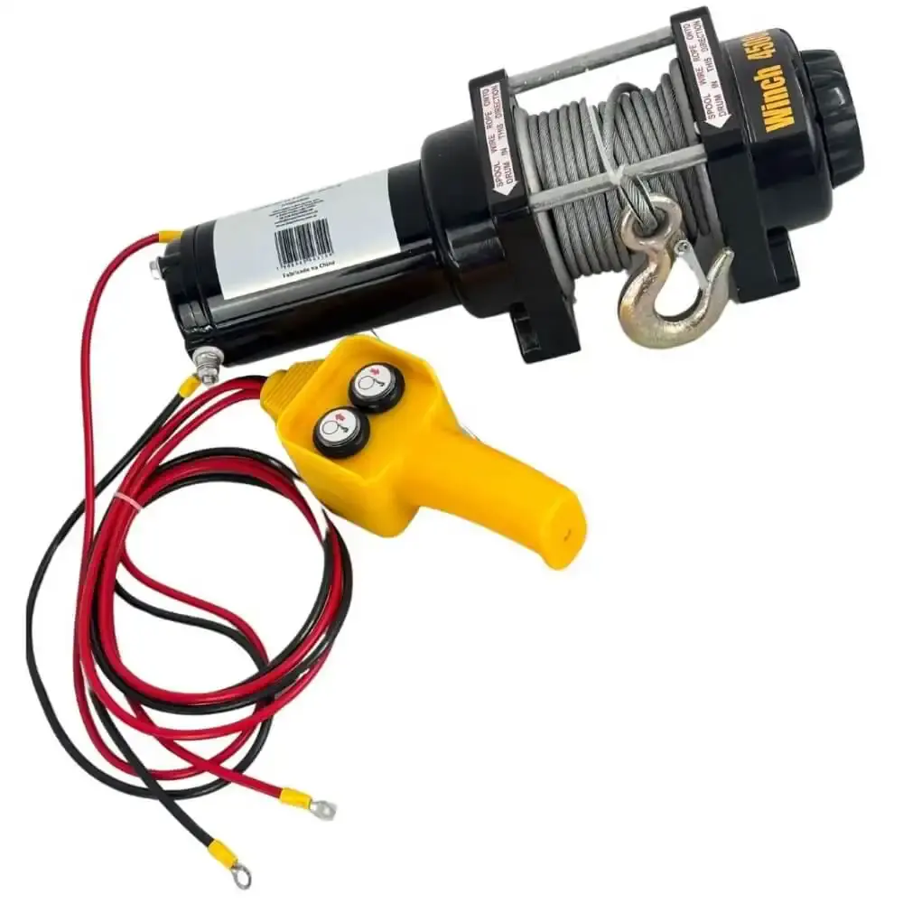 Guincho elétrico 12V 2041 KG com cabo 10 metros IWGE4500 ImportWay — fotografia 6