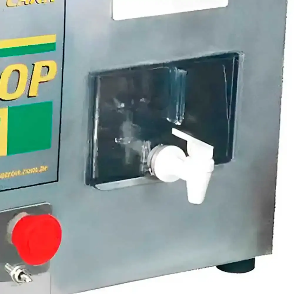 Engenho moenda para cana rolos de ferro cana shop 60 elétrica Maqtron 110 V — fotografia 3