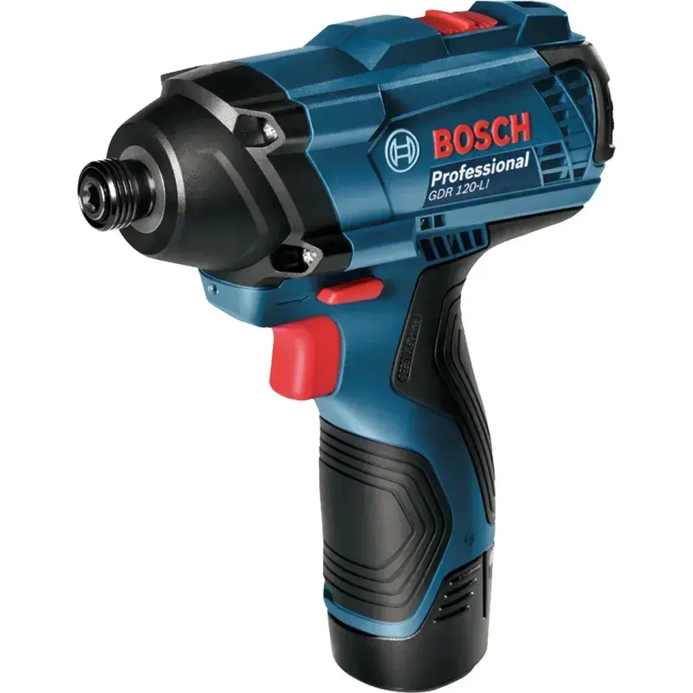Chave de impacto a bateria de lítio 1/4 GDR120-LI 12V biv Bosch — fotografia 9