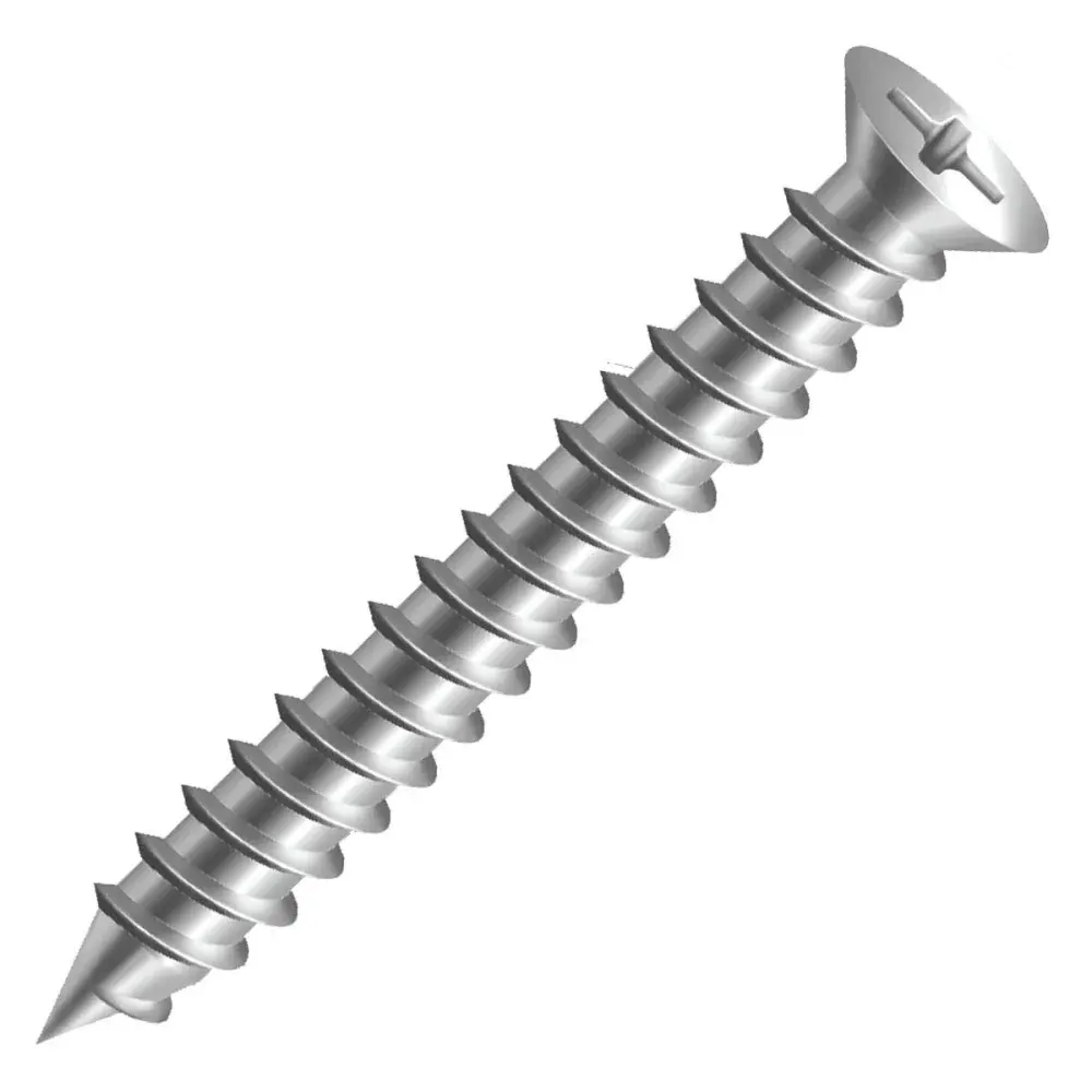 Parafuso madeira chata phillips zinc 2,5X16MM ri Ciser 500 pçs — fotografia de referência