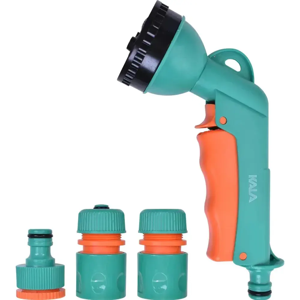 Kit de acessórios para mangueira em abs com 4 peç Kala — fotografia 7