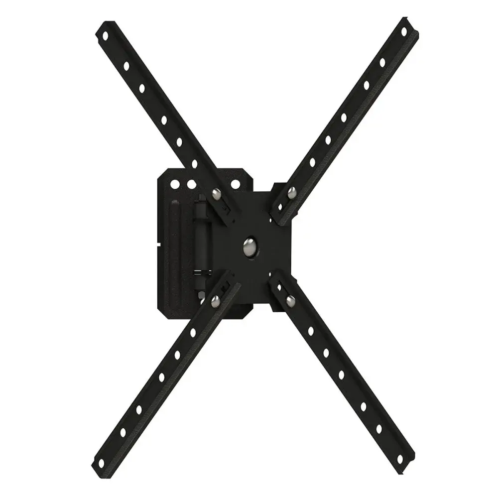 Suporte tv led lcd 10 a 55 360G preto Brasforma — fotografia de referência