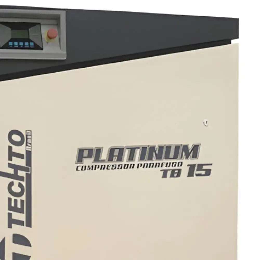 Compressor de parafuso 15HP 360L 380V 8 BAR TB 15 RCH techto cross — fotografia 3