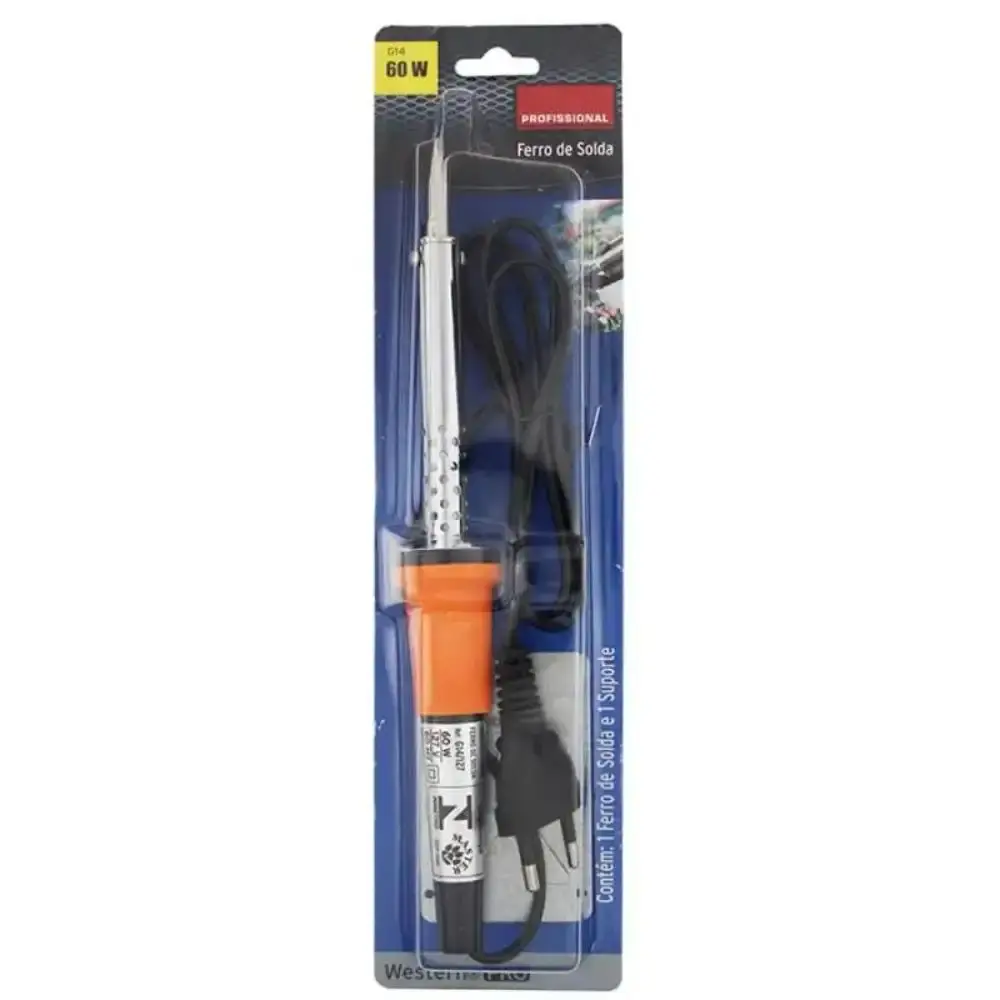 Ferro de solda 60 watts G14 220V Western — fotografia 5