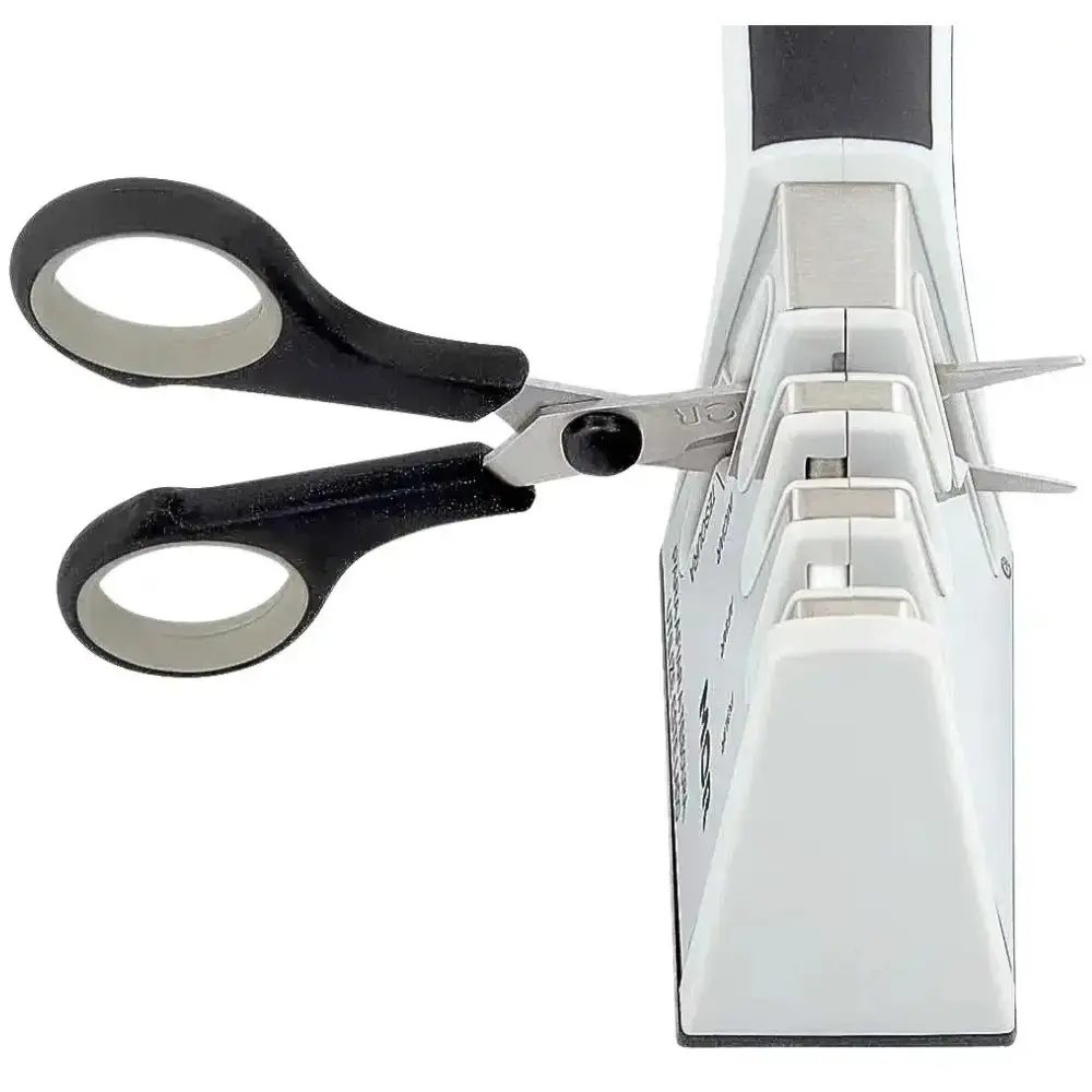 Afiador de Facas e Tesouras 23cm x 8,5cm MOR — fotografia 5