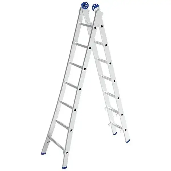 Escada extensiva articulada 7 degraus - Alumasa