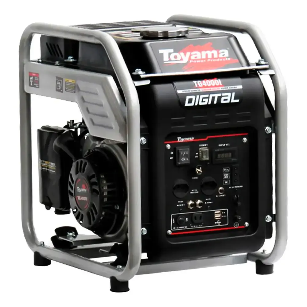 Gerador de energia à gasolina 4,0 KVA digital TG4000I Toyama 110 V — fotografia de referência