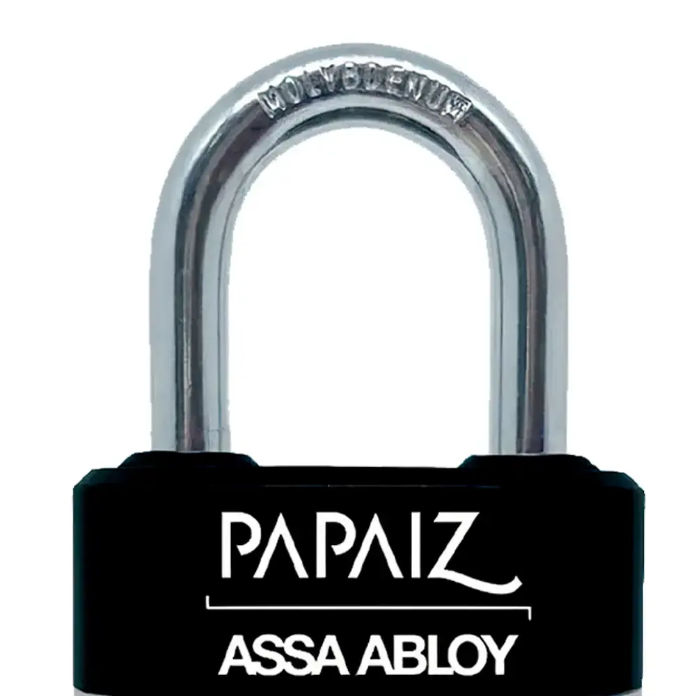 Cadeado de Aço Laminado Com Capa de Alta Proteção nº 40 01148401SM PAPAIZ — fotografia 3