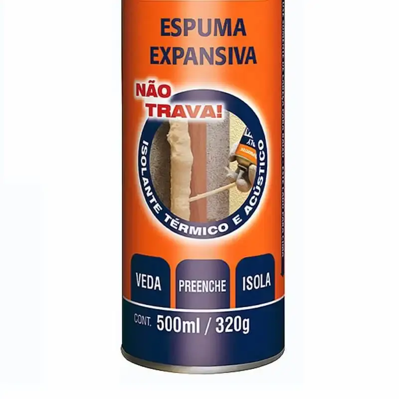 Espuma expansiva poly 320G spray QA005 Pulvitec — fotografia 3
