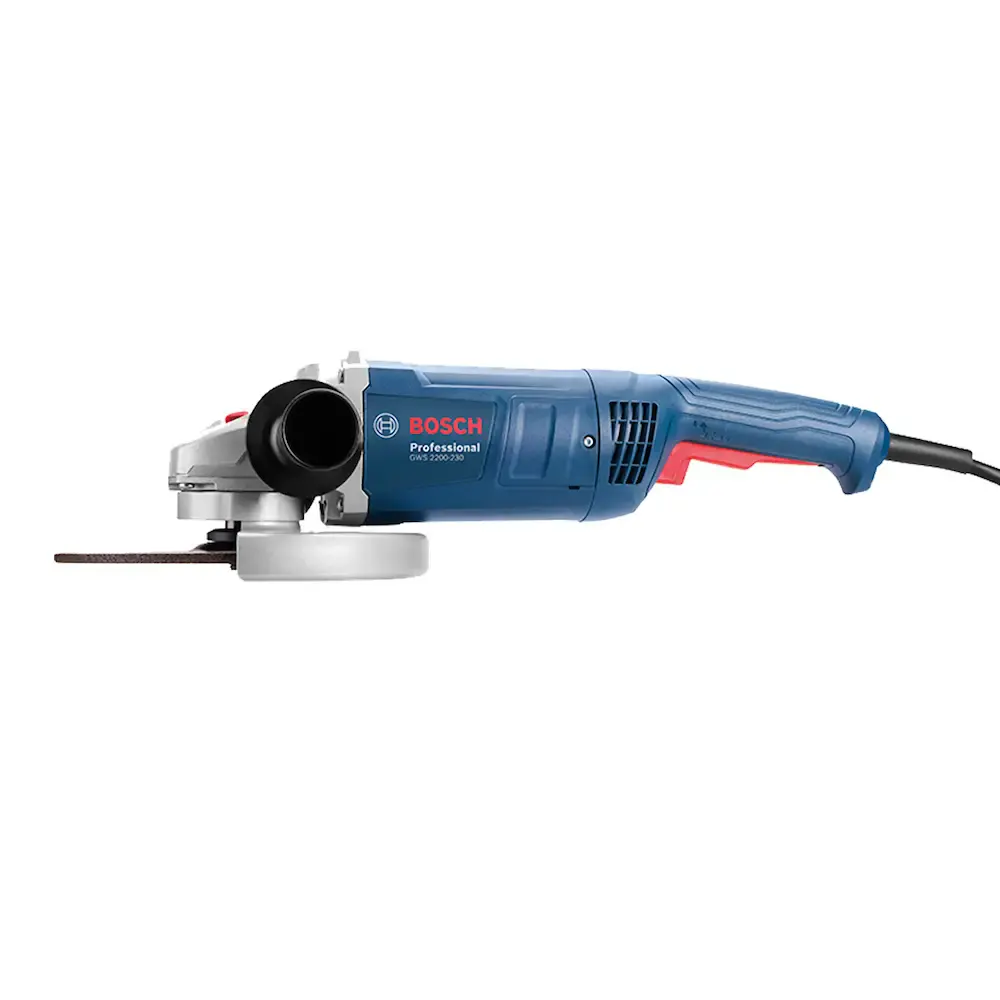 Esmerilhadeira angular 9 POL 2200W 18F2 GWS 2200-230 Bosch 110 V — fotografia 2