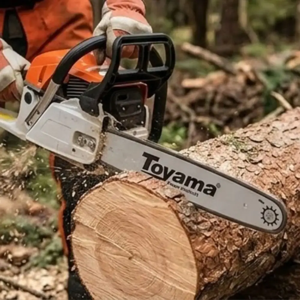 Sabre para Motosserra 16 POL Ponta Rolante 3/8 POL 1,5 mm TOYAMA — fotografia 5