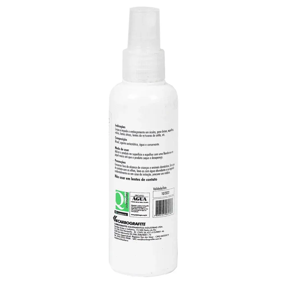 Antiembaçante spray carbovision Carbografite - 170ML — fotografia 2